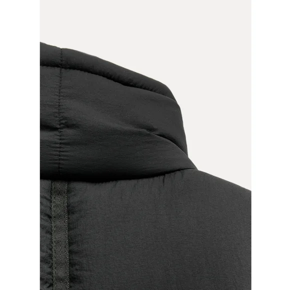 WATER REPELLENT NYLON PUFFER ANORAK ZW COLLECTION SIZE S - Picture 15 of 15